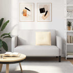 Cuscino per Schiena Crema 50 x 45 cm Tessuto in Cords