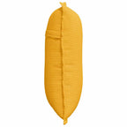 Cuscino per Schiena Giallo Chiaro 50 x 45 cm Tessuto in Cords