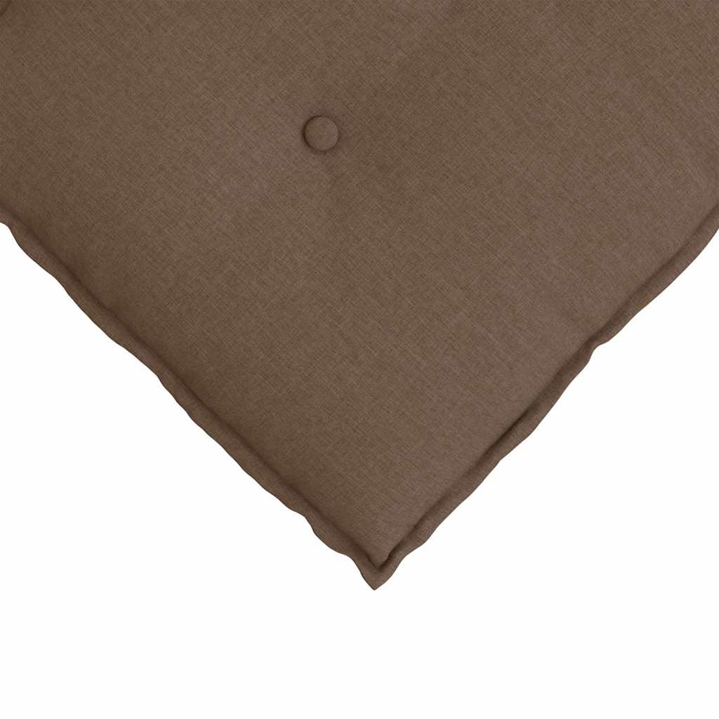 Cuscino per Schiena Marrone 60 x 19 x 50 cm Tessuto
