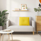 Cuscino per Schiena Giallo Chiaro 60 x 19 x 50 cm Tessuto