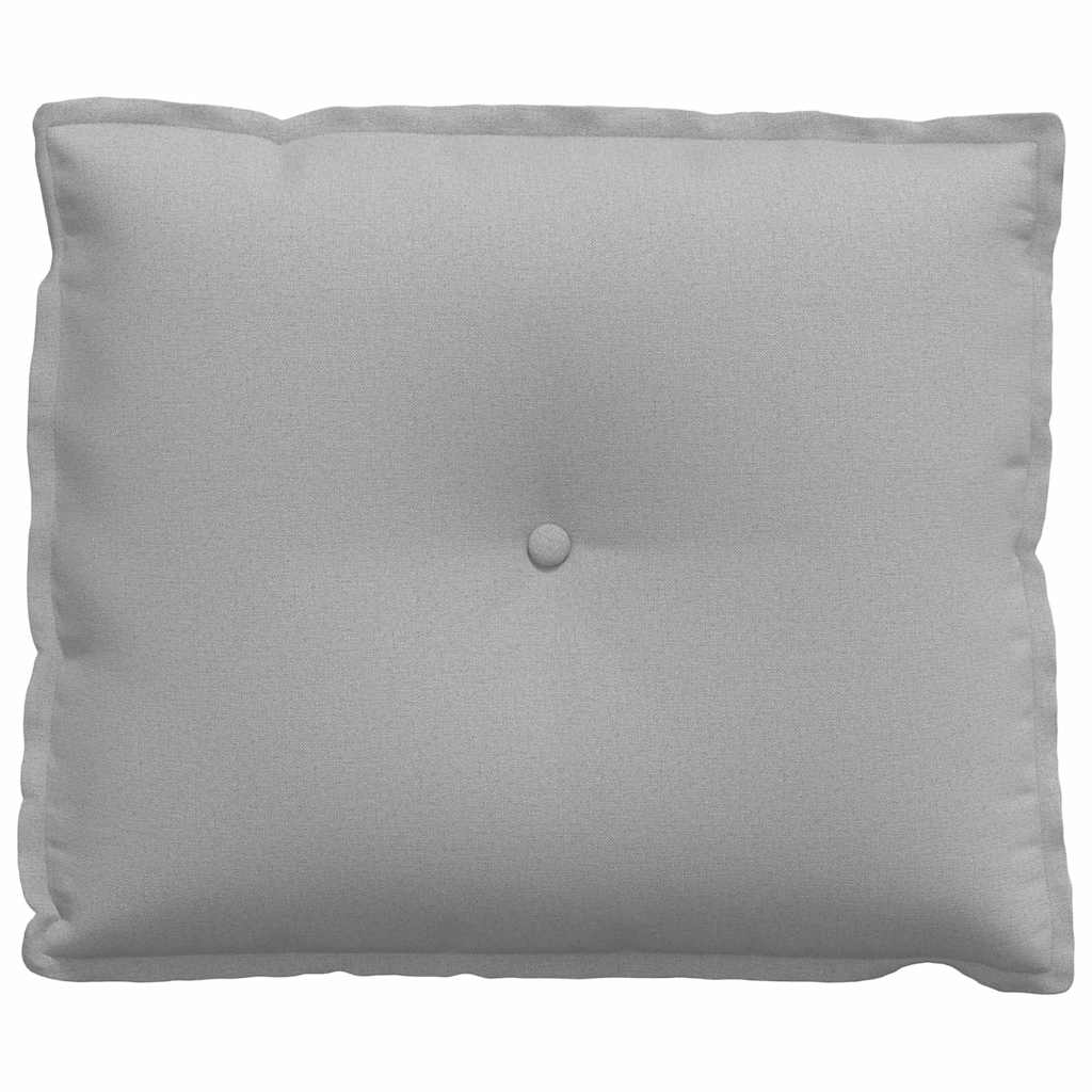 Cuscino per Schiena Grigio Nuvola 60 x 19 x 50 cm Tessuto
