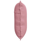 Cuscino per Schiena Rosa 60 x 50 cm Tessuto in Cords