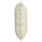Cuscino per Schiena Crema 60 x 50 cm Tessuto in Cords
