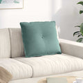 Cuscino per Schiena Verde Mare 60 x 50 cm Tessuto in Cords