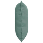 Cuscino per Schiena Verde Mare 60 x 50 cm Tessuto in Cords