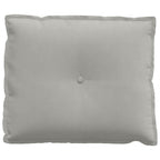 Cuscino per Schiena Grigio chiaro 60 x 50 cm