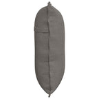 Cuscino per Schiena Grigio chiaro 60 x 50 cm Tessuto in Cords