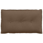 Cuscino per Schiena Marrone 80 x 19 x 50 cm Tessuto