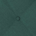 Cuscino per Schiena Verde Scuro 80 x 19 x 50 cm Tessuto