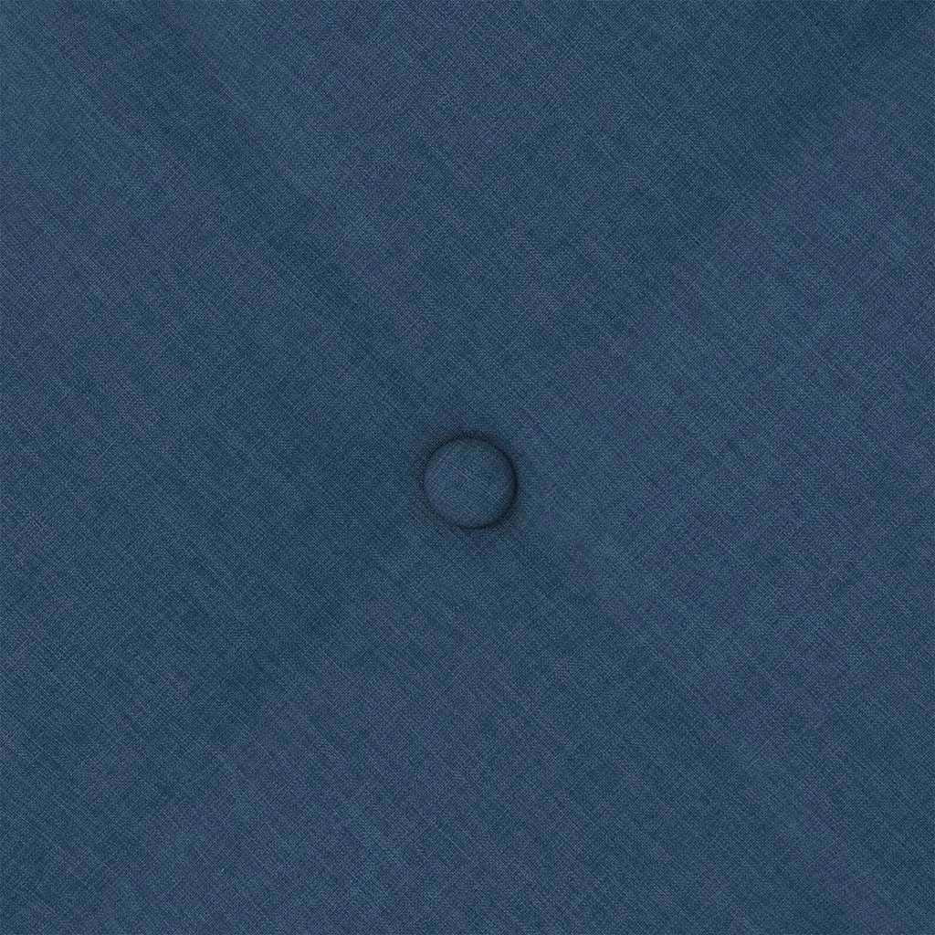 Cuscino per Schiena Blu 80 x 19 x 50 cm Tessuto