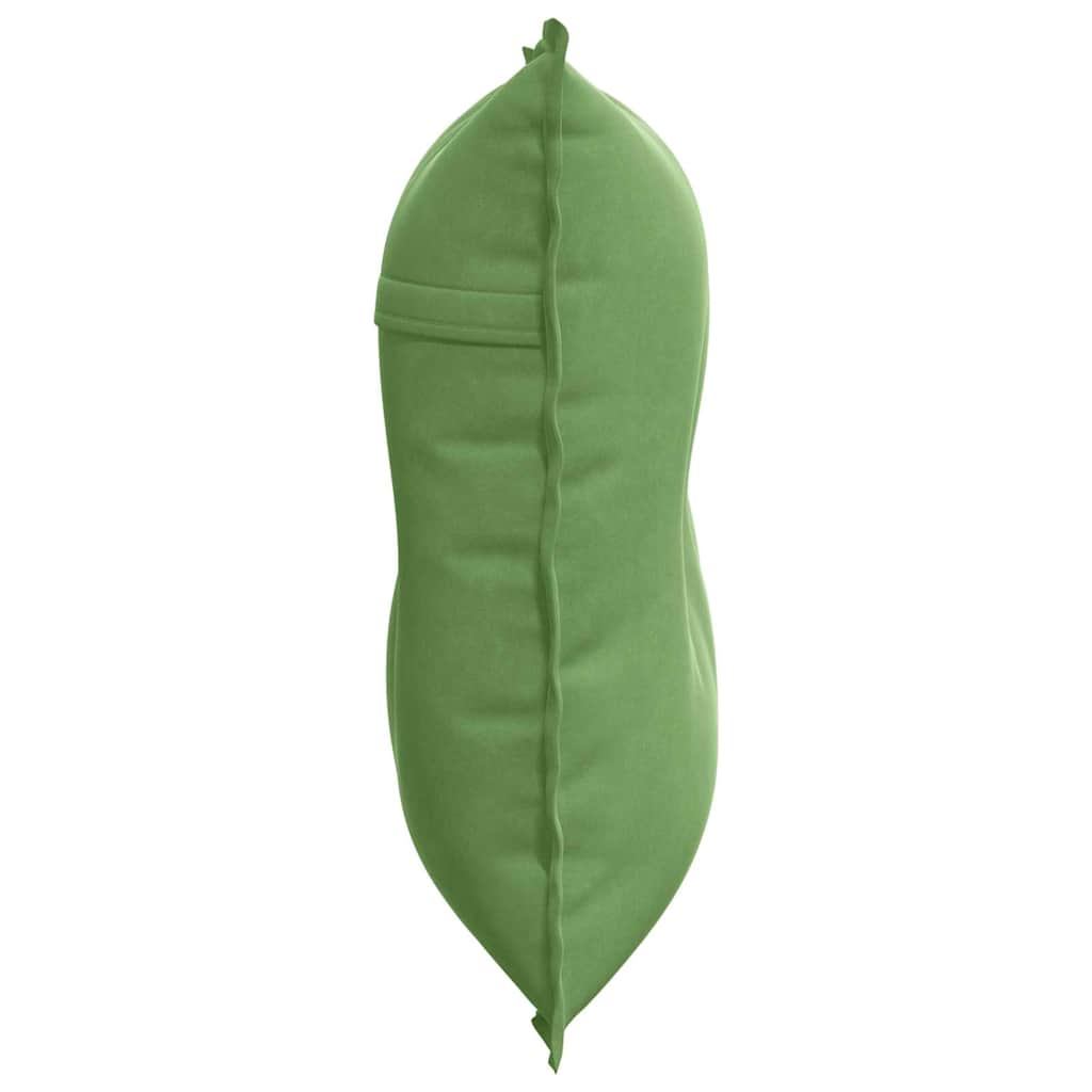 Cuscino per Schiena Verde chiaro 80 x 50 cm Tessuto in Cords