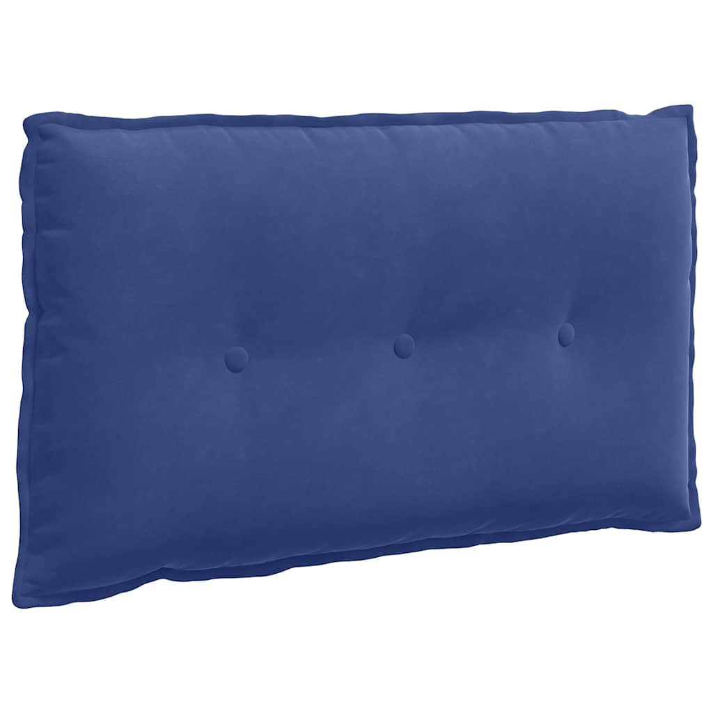 Cuscino per Schiena Blu Polizia 80 x 50 cm Tessuto in Cords