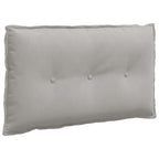 Cuscino per Schiena Grigio chiaro 80 x 50 cm