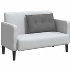 Cuscino per Schiena Grigio scuro 80 x 50 cm