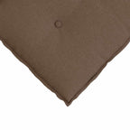 Cuscino per Schiena Marrone 100 x 19 x 50 cm Tessuto