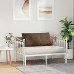 Cuscino per Schiena Marrone 100 x 19 x 50 cm Tessuto