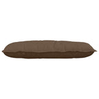 Cuscino per Schiena Marrone 100 x 19 x 50 cm Tessuto