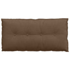 Cuscino per Schiena Marrone 100 x 19 x 50 cm Tessuto
