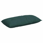 Cuscino per Schiena Verde Scuro 100 x 19 x 50 cm Tessuto