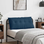 Cuscino per Schiena Blu 100 x 19 x 50 cm Tessuto