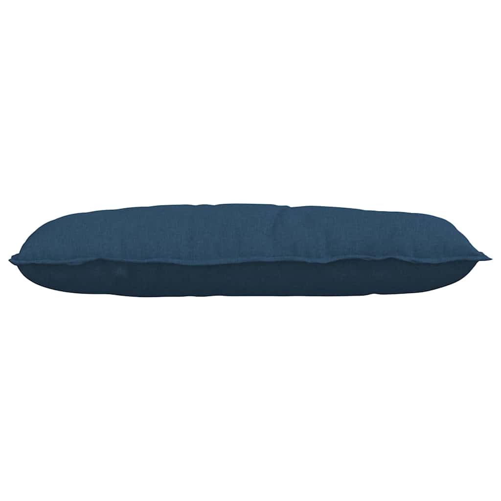 Cuscino per Schiena Blu 100 x 19 x 50 cm Tessuto