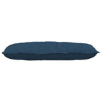 Cuscino per Schiena Blu 100 x 19 x 50 cm Tessuto