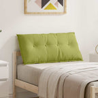 Cuscino per Schiena Verde chiaro 100 x 19 x 50 cm Tessuto