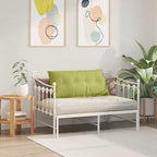 Cuscino per Schiena Verde chiaro 100 x 19 x 50 cm Tessuto