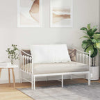 Cuscino per Schiena Bianco 100 x 19 x 50 cm Tessuto