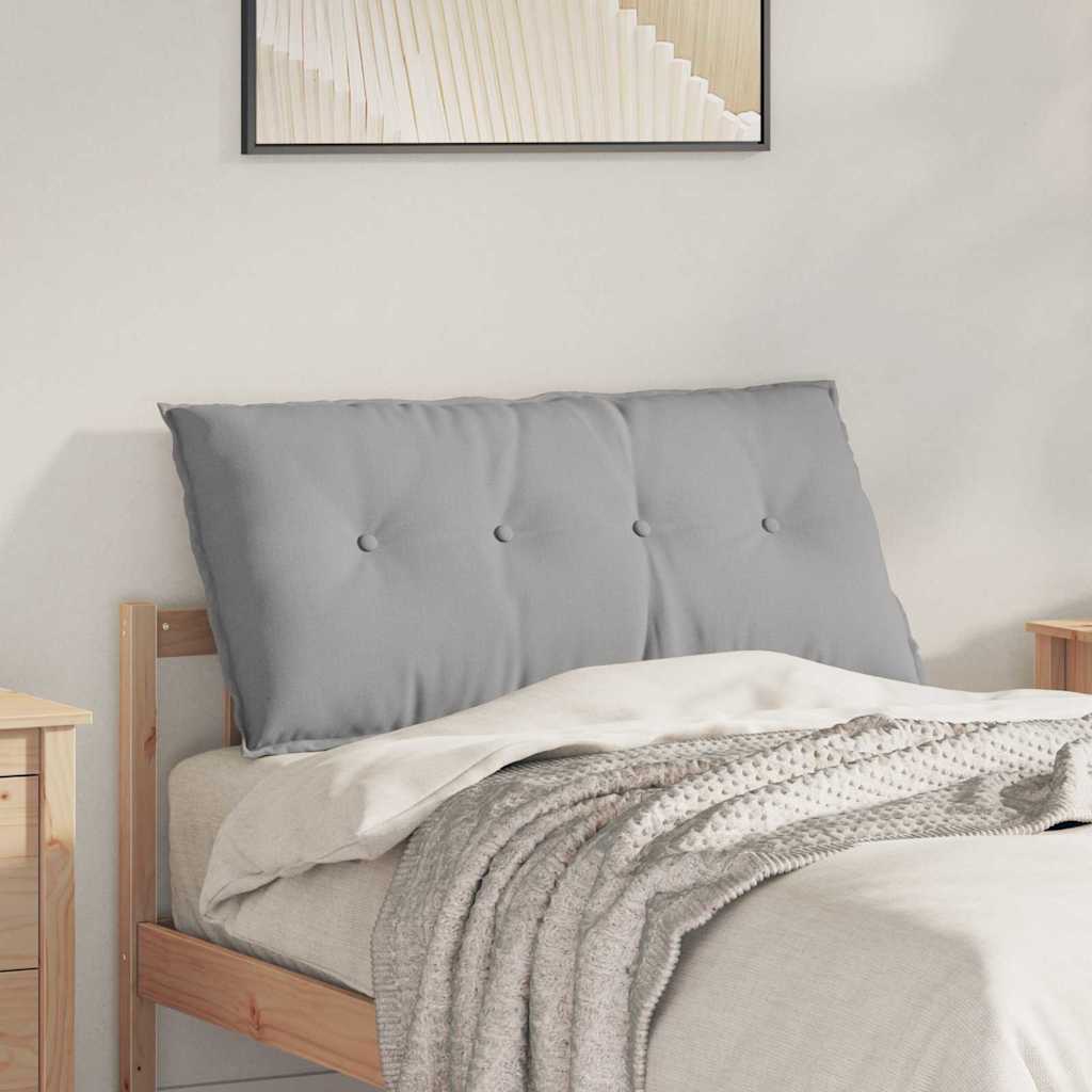 Cuscino per Schiena Grigio Nuvola 100 x 19 x 50 cm Tessuto