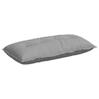 Cuscino per Schiena Grigio Nuvola 100 x 19 x 50 cm Tessuto