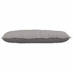 Cuscino per Schiena Grigio Nuvola 100 x 19 x 50 cm Tessuto