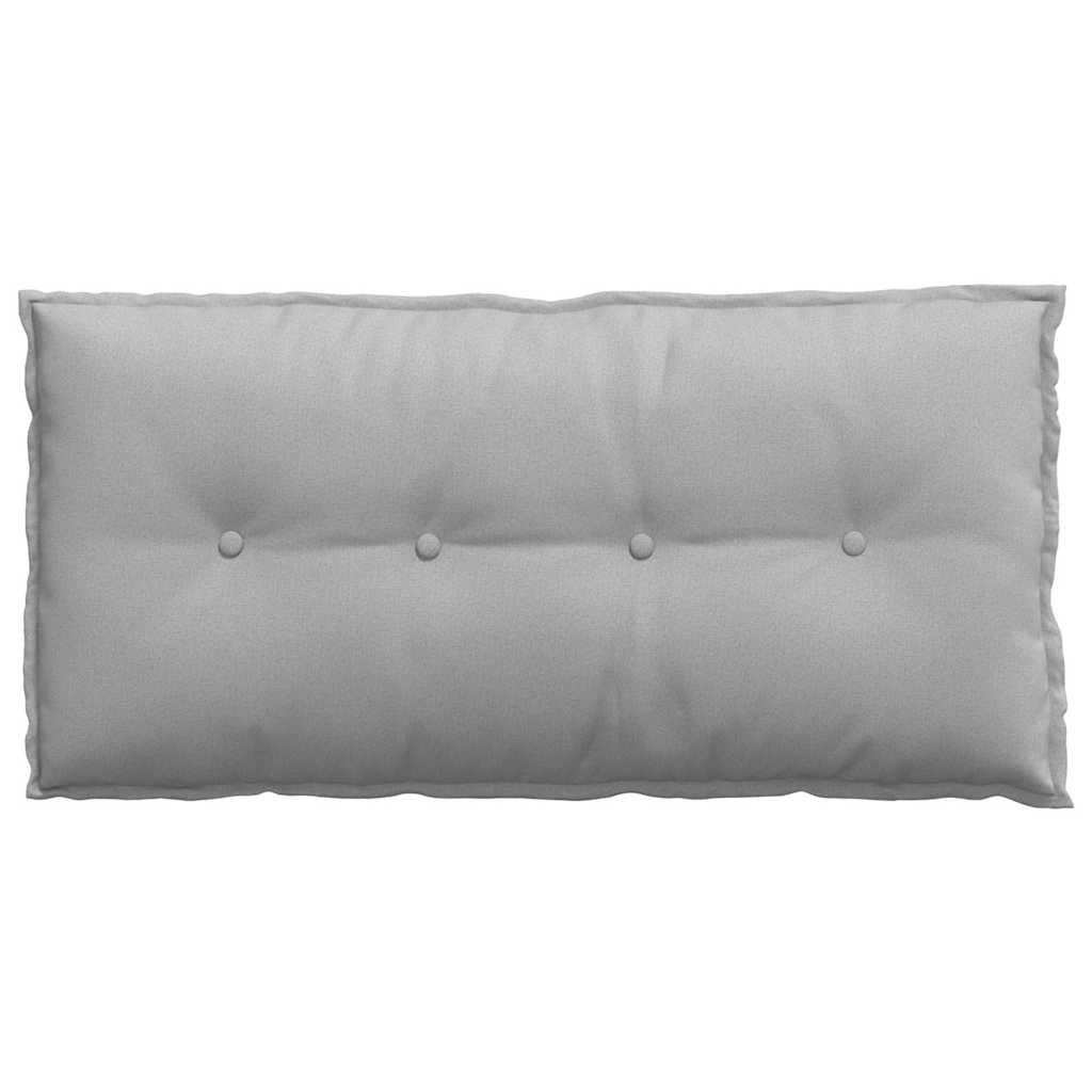 Cuscino per Schiena Grigio Nuvola 100 x 19 x 50 cm Tessuto