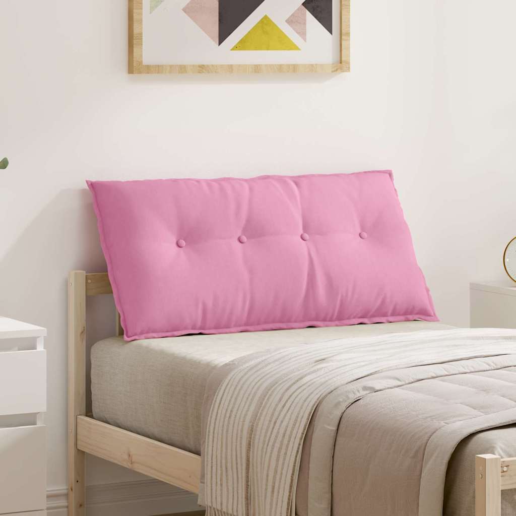 Cuscino per Schiena Rosa 100 x 19 x 50 cm Tessuto