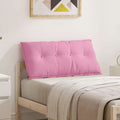 Cuscino per Schiena Rosa 100 x 19 x 50 cm Tessuto