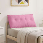 Cuscino per Schiena Rosa 100 x 19 x 50 cm Tessuto