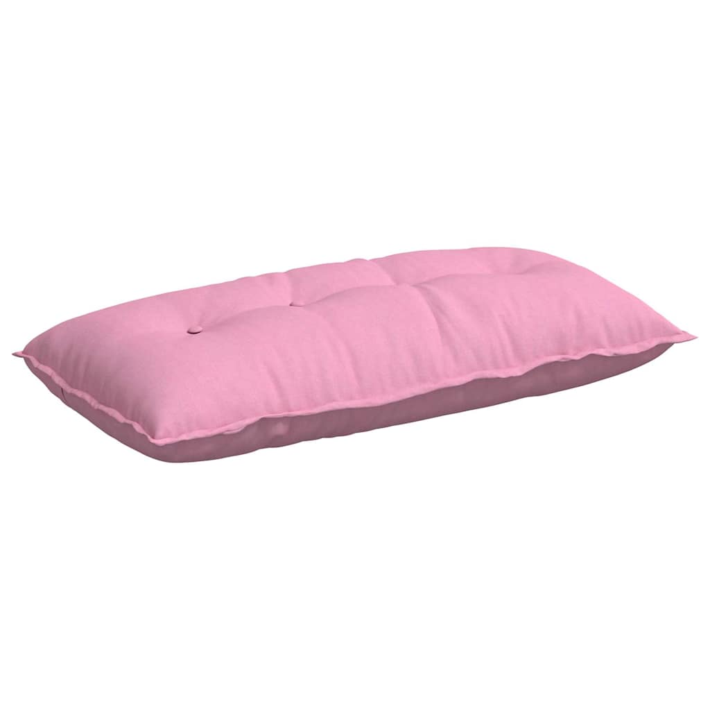 Cuscino per Schiena Rosa 100 x 19 x 50 cm Tessuto