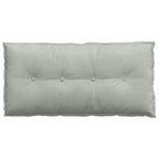 Cuscino per Schiena Grigio chiaro 100 x 50 cm Tessuto in Cords