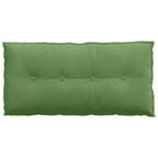 Cuscino per Schiena Verde chiaro 100 x 50 cm Tessuto in Cords