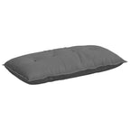 Cuscino per Schiena Grigio scuro 100 x 50 cm