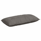 Cuscino per Schiena Grigio chiaro 100 x 50 cm Tessuto in Cords