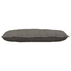 Cuscino per Schiena Grigio chiaro 100 x 50 cm Tessuto in Cords
