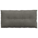Cuscino per Schiena Grigio chiaro 100 x 50 cm Tessuto in Cords
