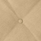 Cuscino per Schiena Grigio Verde 100 x 50 cm Tessuto in Cords