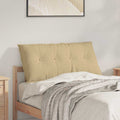 Cuscino per Schiena Grigio Verde 100 x 50 cm Tessuto in Cords