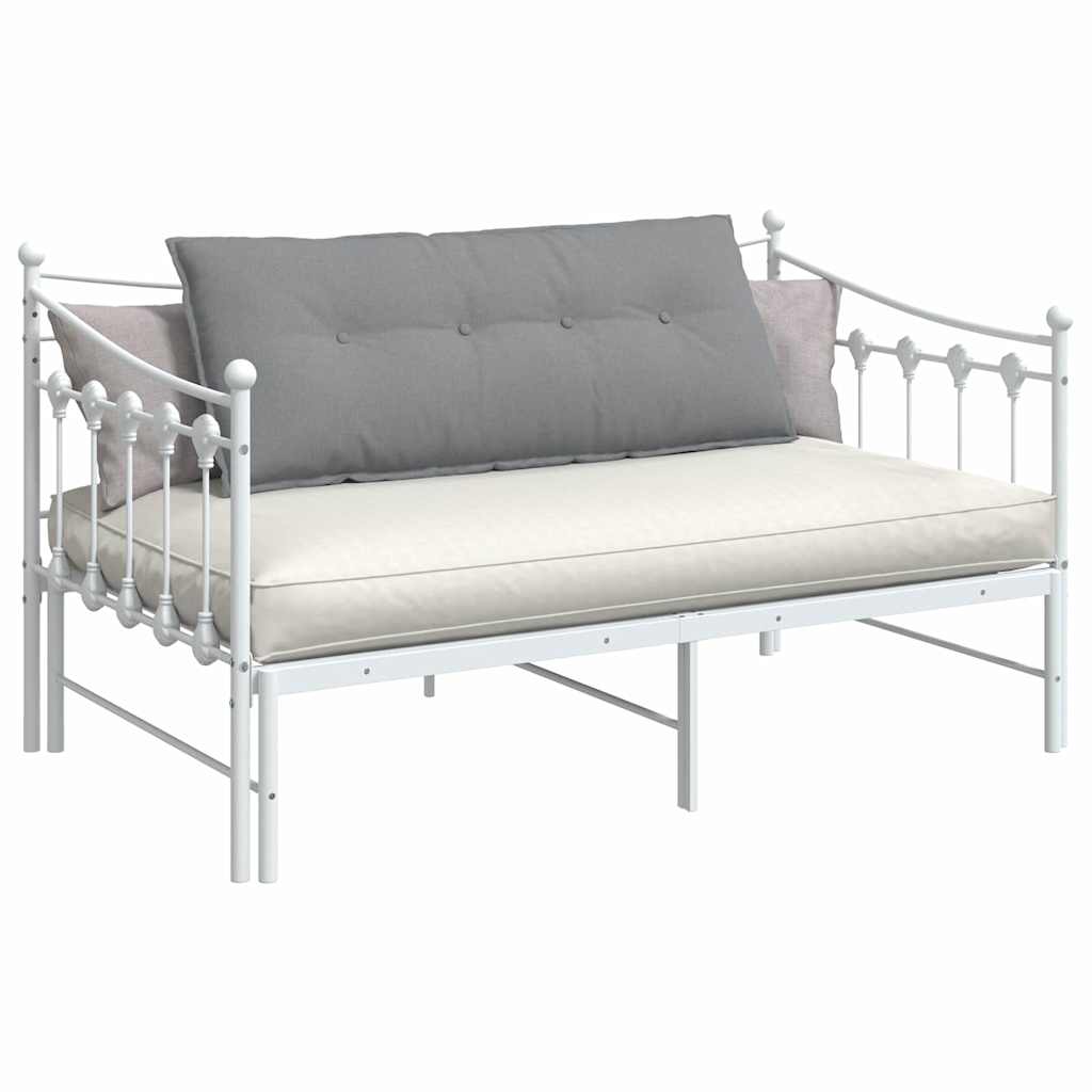 Cuscino per Schiena Grigio chiaro 120 x 19 x 50 cm Tessuto