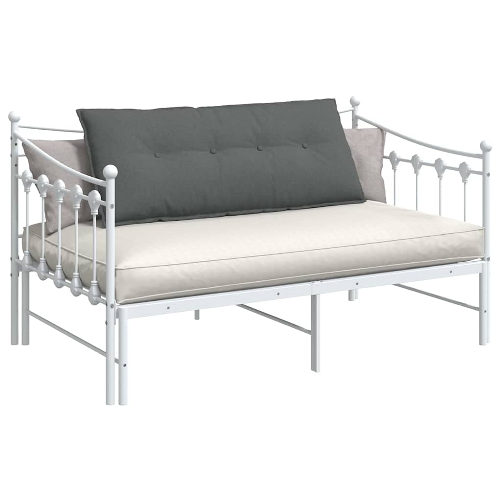 Cuscino per Schiena Grigio scuro 120 x 19 x 50 cm Tessuto
