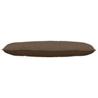 Cuscino per Schiena Marrone 120 x 19 x 50 cm Tessuto