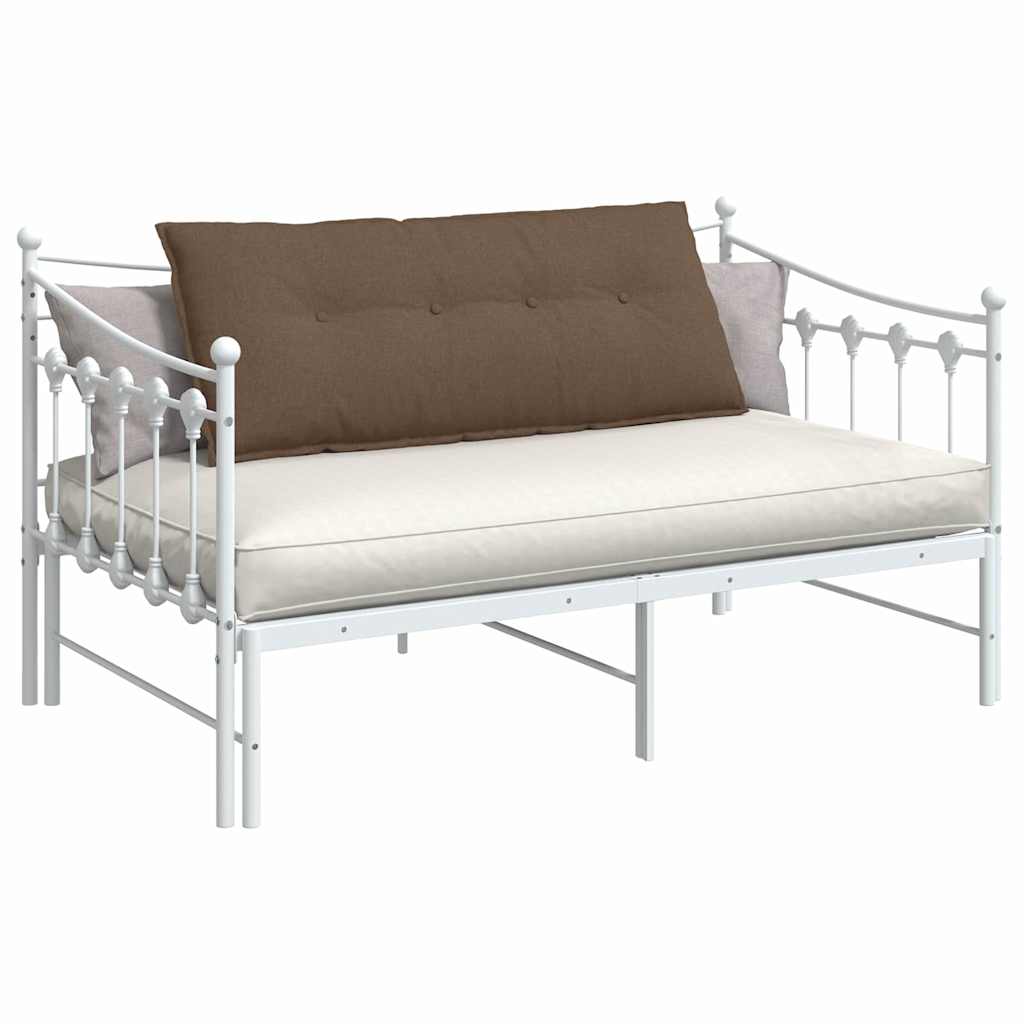 Cuscino per Schiena Marrone 120 x 19 x 50 cm Tessuto