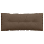 Cuscino per Schiena Marrone 120 x 19 x 50 cm Tessuto